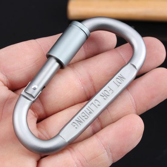 Карабин, высококачественный износостойкий многофункциональный крючок с пряжкой из алюминиевого сплава и защелкой