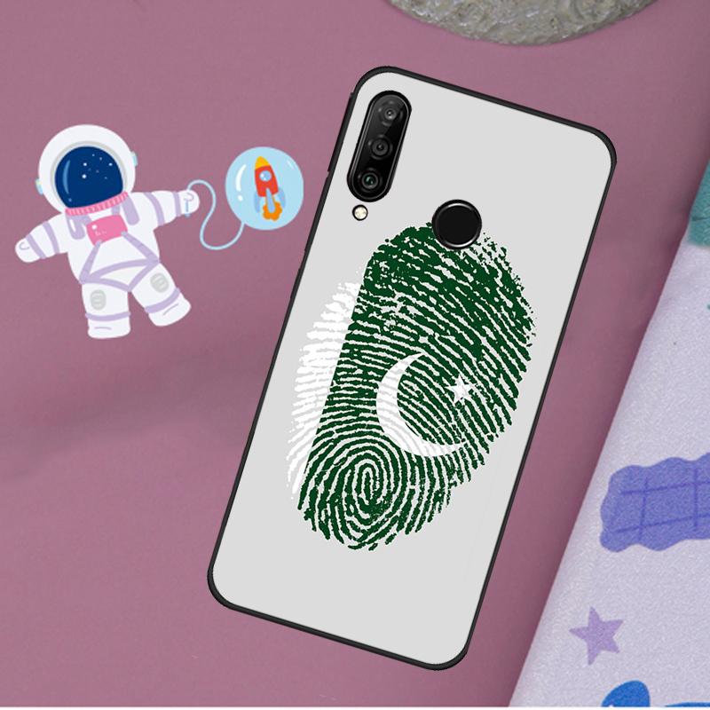 Чехол с флагом Пакистана для Huawei Nova Y72 Y73 Y60 Y70 Y90 Y61 Y91 7i 8i 11i 12i 12s 9 10 SE P20 P30 P40 Lite