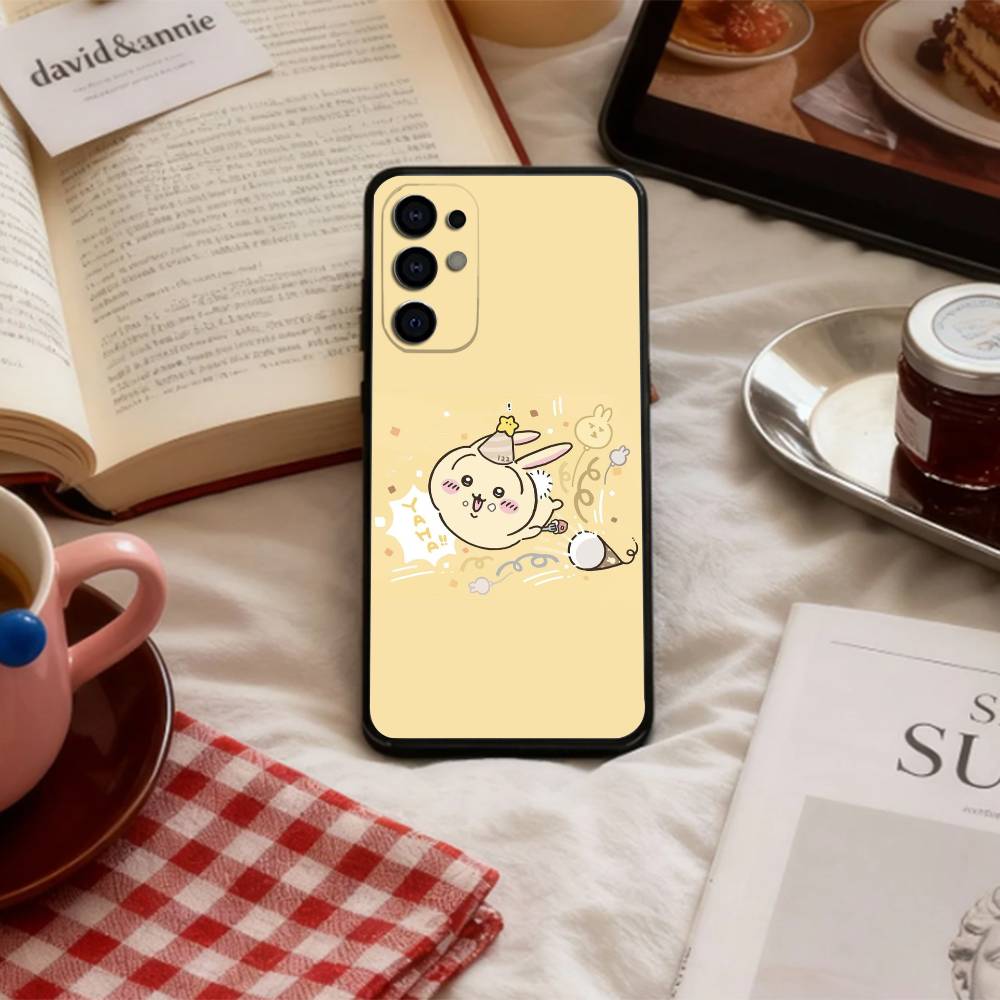 Милый Ч-Ч-Чиикавас Чехол для телефона Samsung S 25,24,23,22,30,21,10,9,Ultra,Plus,Lite,FE,4,5 G Мягкий черный чехол