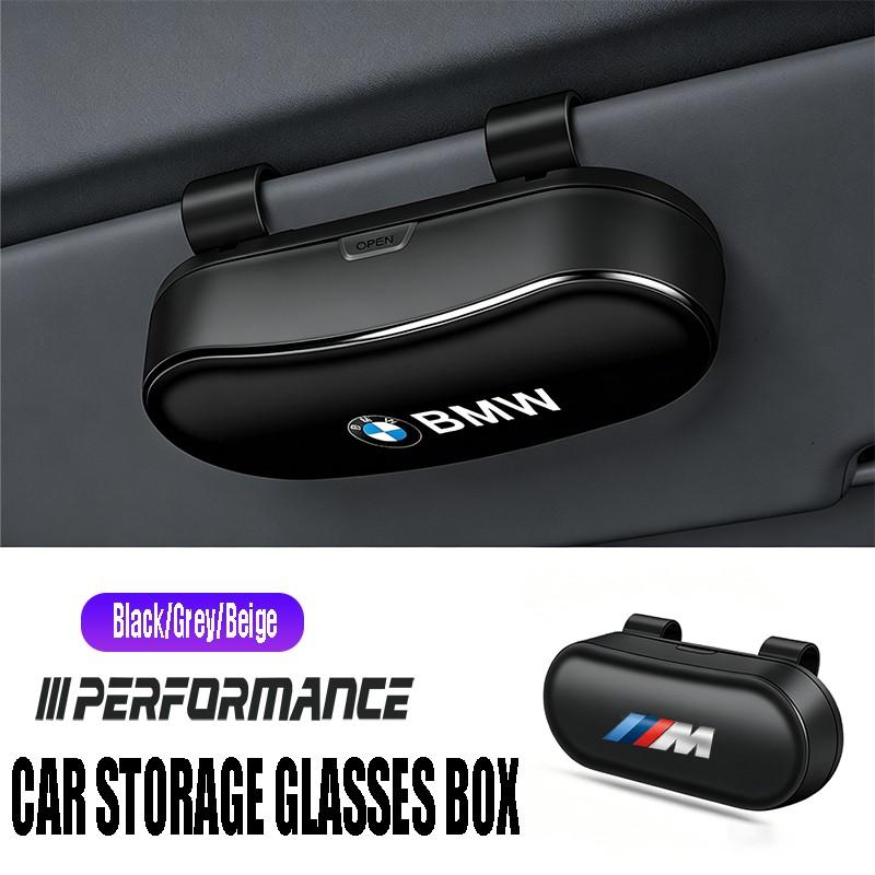 BERV3 Car Car Glasses Box Fashionable Glasses Case Decoration Auto Sticker For BMW X1 X2 X3 X5 X4 X6 X7 iX3 F20 F10 F07 E70 E46 E90 E9