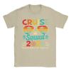 Cruise Squad 2026 T-Shirt Summer  Hip Hop T-Shirts Unisex 100 Cotton O-Neck 4XL 5XL 6XL Top Tees Short Sleeve Street Style Tshirt