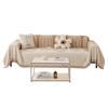 Sofa Cover Cloth, Fully Covered with Chenille All-season Universal Anti Cat Scratch Sofa Towel Cover, All Inclusive
