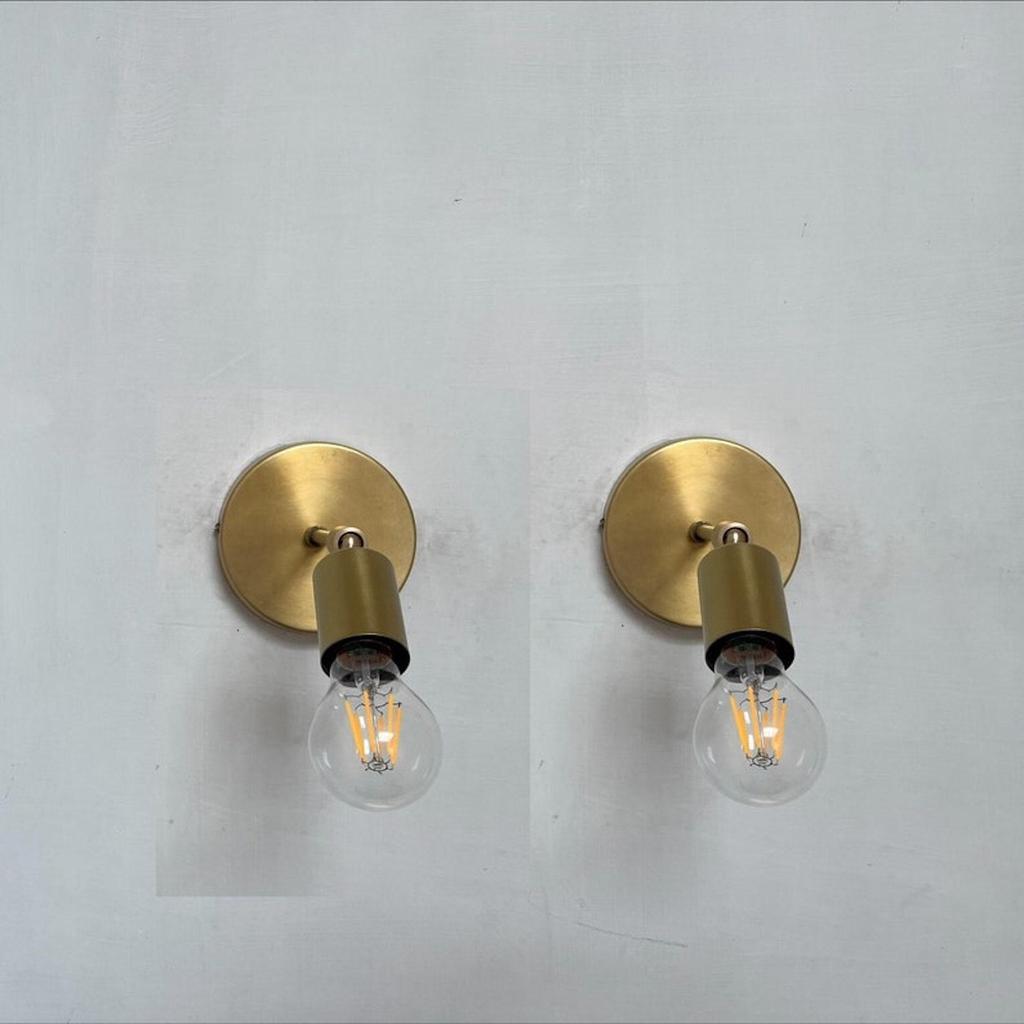 Набор из 2 настенных бра, 1 держатель для ванной комнаты, настенный светильник для туалетного столика, настенный светильник середины века, настенные светильники для домашнего декора