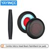 Replacement Velcro HeadBeam Pad/Bow Pad/ protein leather Ear Pads For Plantronics B825UC Gaming Headset Repair parts