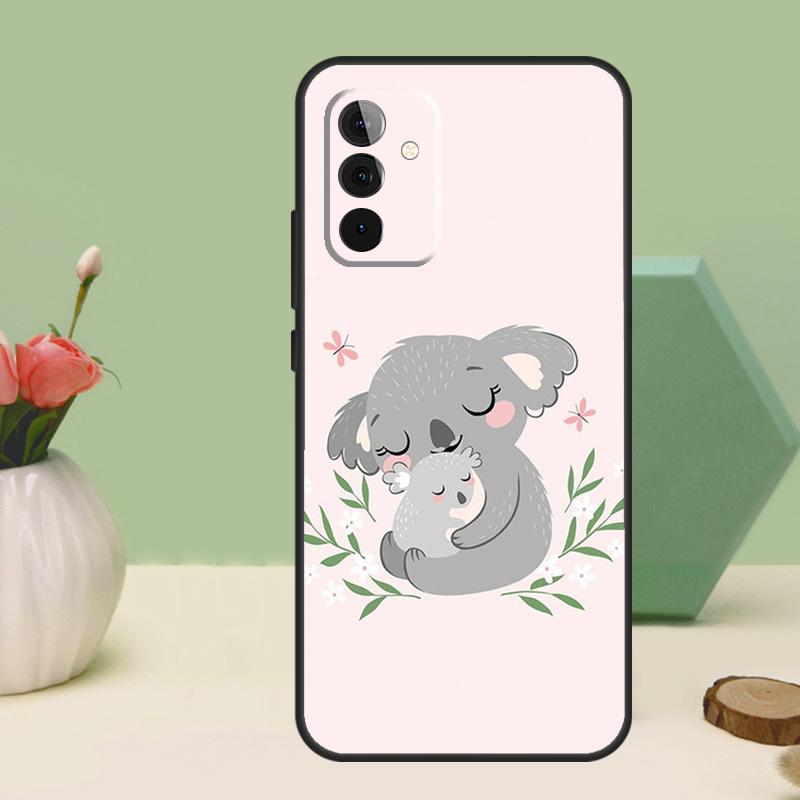 Cute cartoon watercolor animal koala For Samsung Galaxy A26 A54 A34 A14 A52 A32 A12 A13 A33 A53 A15 A16 A36 A56 A06 A35 A55 Case
