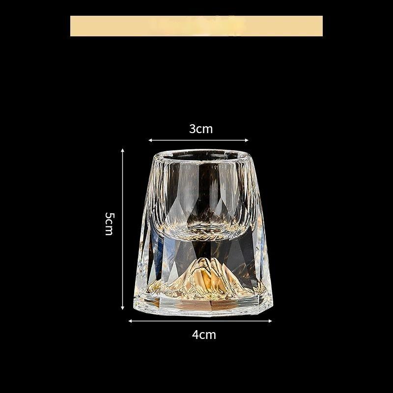 Стакан для водки и виски Ktv Sglass Стакан для саке Бар Вечеринка Высокий уровень внешнего вида Бокал для шампанского Бытовой Пулевой стакан