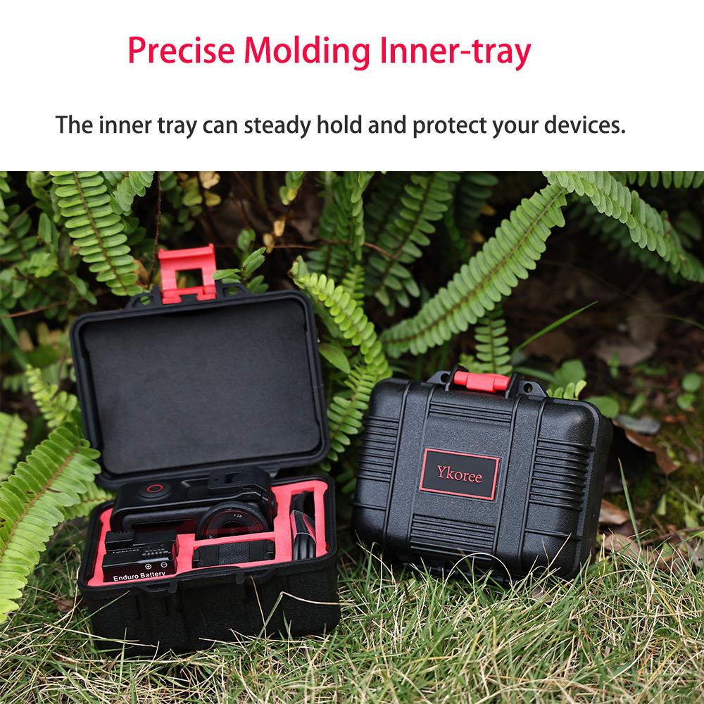 Storage Box For DJI Osmo Action 5 Pro Waterproof Portable Carrying Case For DJI Action 5 Pro/Action 4 3 Sports Camera Accessory