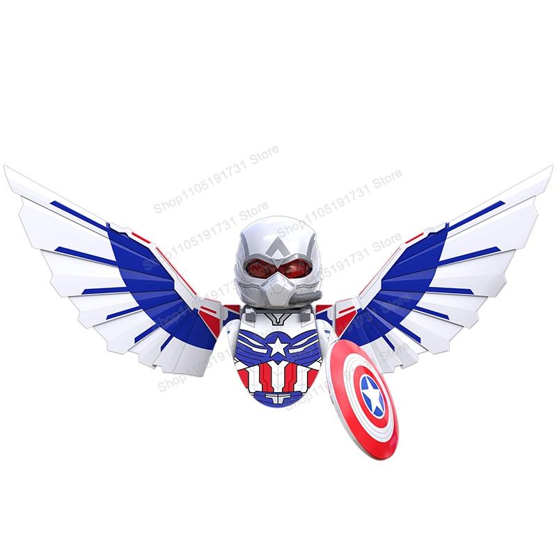 Blind Box Anime Super Cartoon TV Movies Heroes Assembly Building Blocks Kid MINI Brick Toy Collection Gift Christmas Gift TV6220