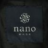 Nano BASE Черная кожаная куртка-косуха с длинным рукавом 38 женская Б/У