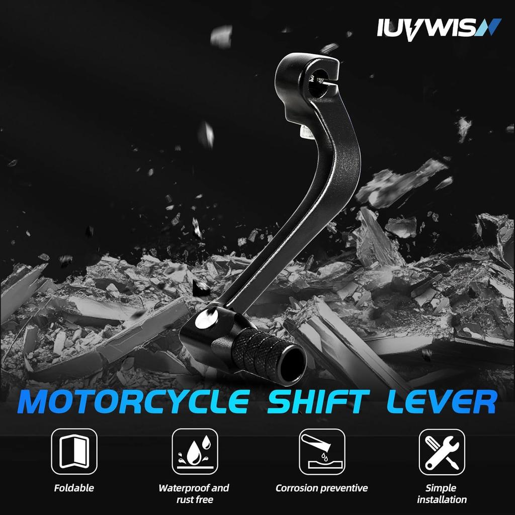 Motorcycle Folding Gear Shifter Shift Lever CNC For Grom MSX 125 2013-2024 Grom Clone Boom Vader 125 BD125 SR6 Black