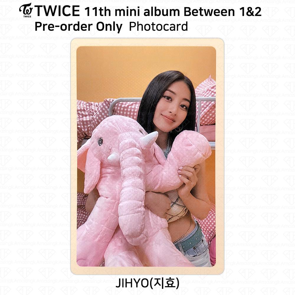 Twice 11-й мини-альбом между 1 и 2 Jihyo, фотокарточка, открытка, наклейка Polaroid POB