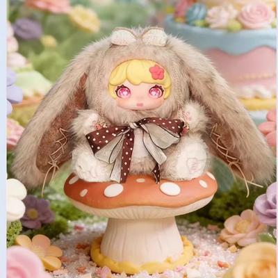 Плюшевая фигурка-сюрприз Luoxi Angel Bunny 700% в слепой коробке, милый кукольный брелок, мягкая плюшевая фигурка, подарок девочке на день рождения