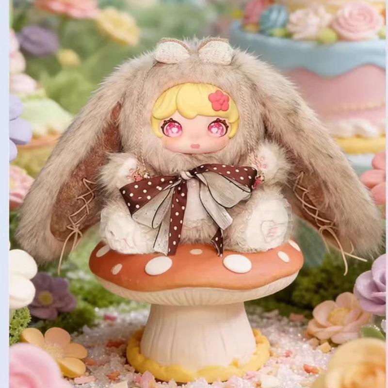 Luoxi Angel Bunny 700% Plush Blind Box Mystery Surprise Cute Doll Pendant Soft Plush Figurine Gift For Girls Birthday
