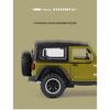 1/32 Jeeps Wrangler Rubicon 1941 Внедорожные литые легкосплавные автомобили и игрушечные транспортные средства Модель автомобиля Звуковые и световые игрушки для детей Подарки