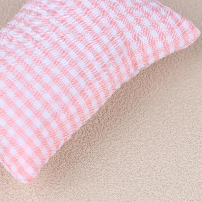 1Pcs 1/12 Dollhouse Miniature Furniture Toys Flower Pillow Cushions For Sofa Couch Bed For For Doll House Throw Pillow