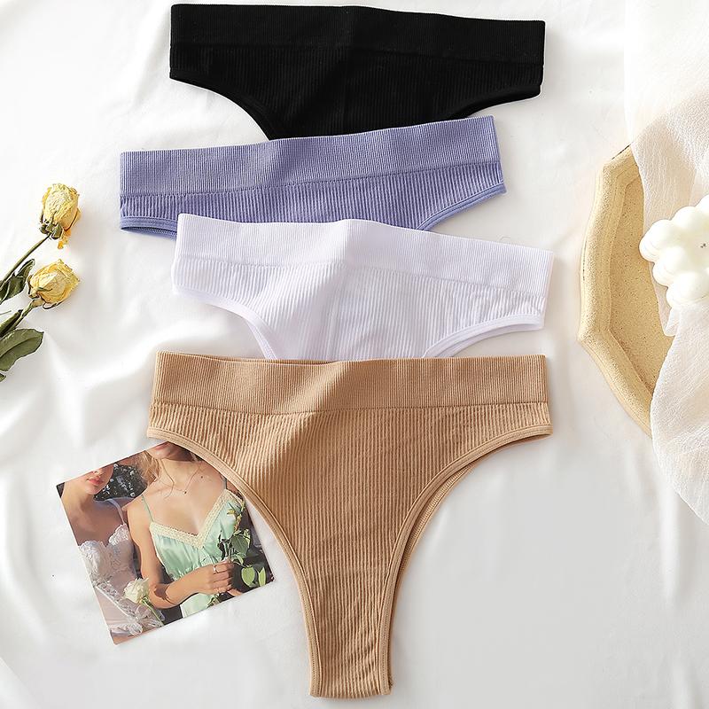 2 шт./компл. бесшовные трусики женские сексуальные бразильские трусики с низкой талией женские однотонные дышащие нижнее белье женское мягкое интимное белье