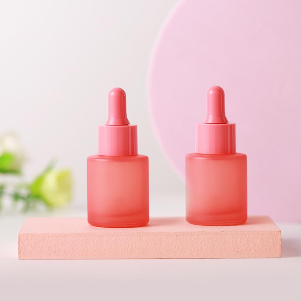1pc 20ml Essential Oil Bottle Glass Frosted Dropper Bottle Sample Bottle Aromatherapy Liquid Drop for Massage Perfume Bottles