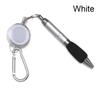 Pull Rope Stationery Ring Lanyard Neutral Pen Writing Tools Ballpoint Pen Easy Pull Buckle Pen