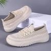 Women's Versatile Spring Fly-Knit Breathable Shoes - Soft Sole & Comfortable Casual Footwear