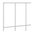 Garden Fence with Posts 12 pcs 35 x 30 cm Mesh Galvanized Steel