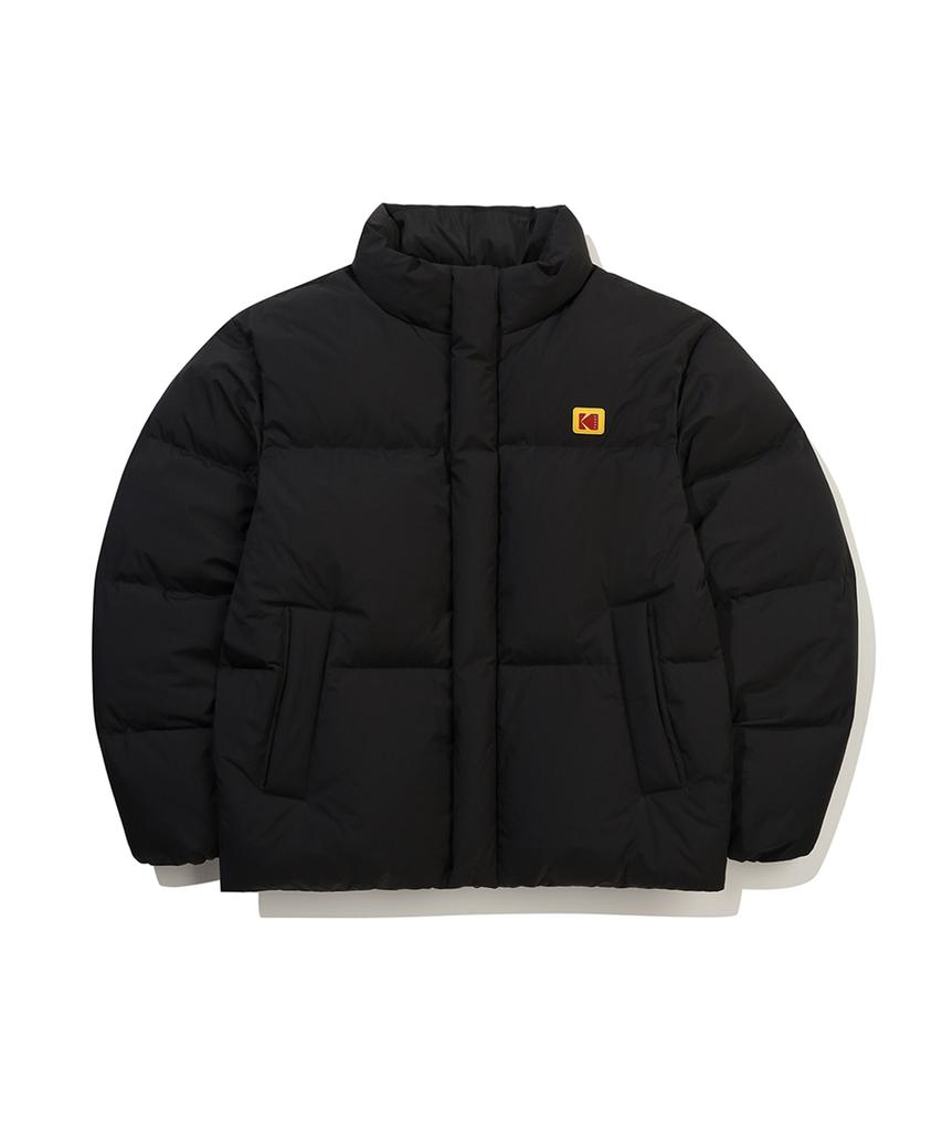 KODAK Stand Neck Duck Down Jacket Black