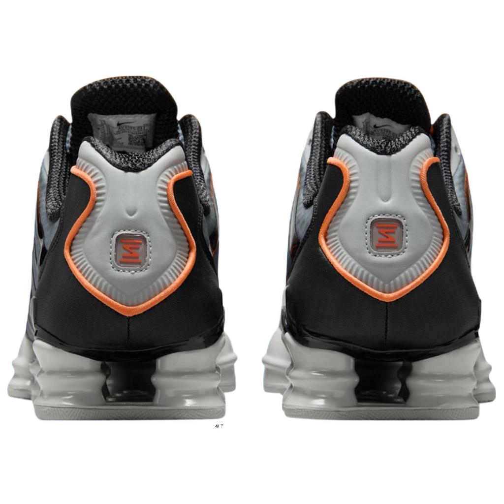 Nike Кроссовки мужские Shox TL Light Smoke Bright Mandarin Серый Светло-дымчато-серый Черный AV3595-011