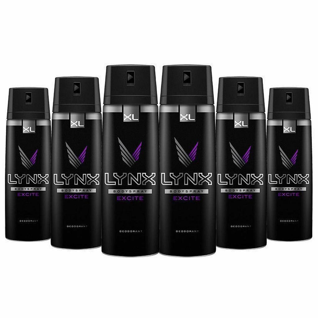 Мужской дезодорант-спрей Lynx - Упаковка 3 или 6 шт. - 200 мл