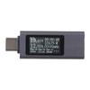 Цифровой USB-C тестер-измеритель мощности 430 В 012 А с дисплеем для мониторинга напряжения, тока, емкости, мощности и времени зарядки