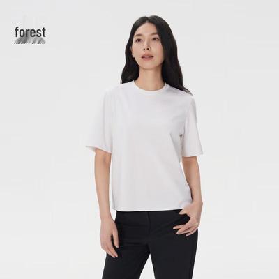 Женская трикотажная футболка с коротким рукавом KOLON SPORT