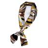 New Neckerchief Female Luxury Long Strip Scarf for Women Silk Shawl Satin Hijab Fashion Wraps Hair Bands Ribbon Headband Bandana