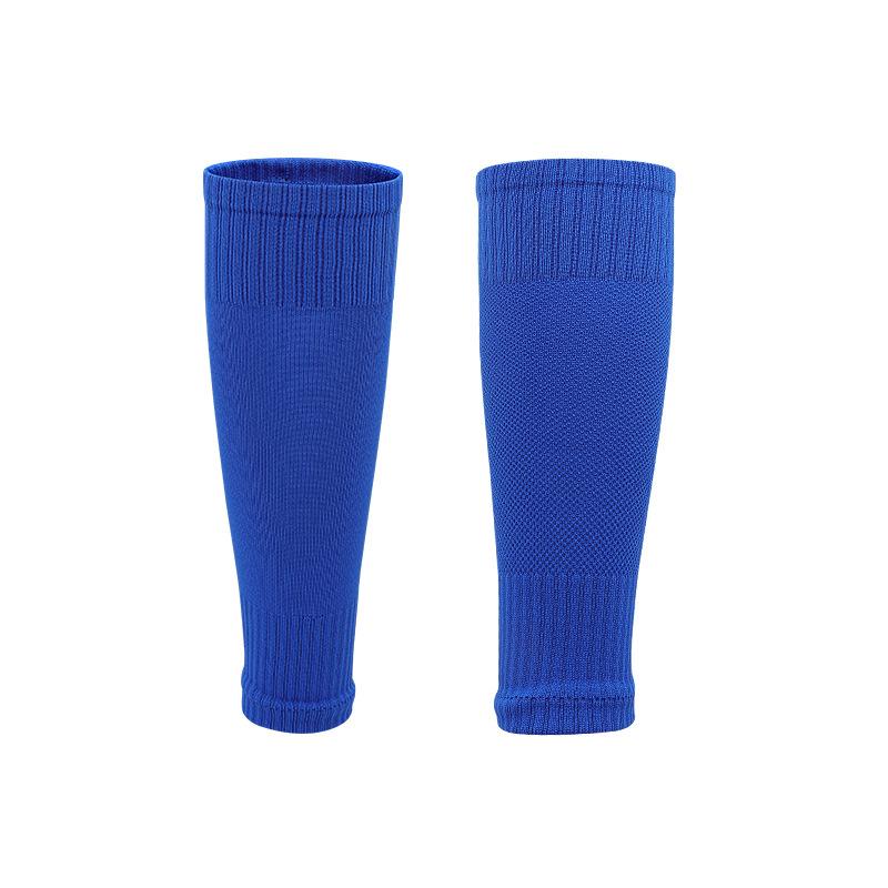 Solid Color Professional Football Socks Adult Leggings Board Leg Cover Running Cycling Footless Tube Socks Calf Compression Socks