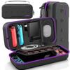 With EL Not Compatible with Switch Switch Case OIVO Switch Storage Carrying Case Full Protection Large Convenient To Can Store Everything Including