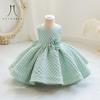Платье-пачка, кружевное детское платье, новое платье принцессы для девочек одного года, модное элегантное праздничное платье