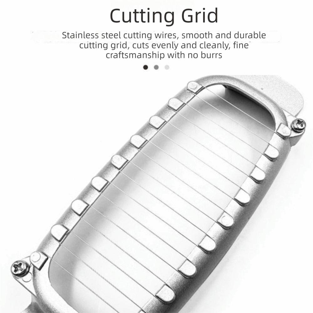 Stainless Steel Cheese Slicer Durable Non-Stick Butter Cutter Drop Resistant Handheld Wire Ham Slicer Food Preparation