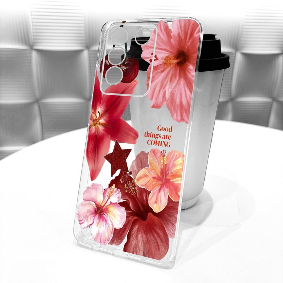 Transparent Cover For Vivo S16e 5G Case V2239A Cute Cat Fashion Butterfly Funny Painted Casing For VivoS16e 5G