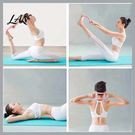 Leg Slimming Shaping Device Yoga Ring for & Calf, Ergonomic Pilates Fitness Circle Women, Portable Accessory Muscles Tension Relief Body Stretching