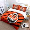 "Orange Black Stripe Bedding Set" Bedding Duvet Cover Set Duvet Cover Pillowcases  (1 * Duvet Cover 2 * Pillowcases, without duvet insert)