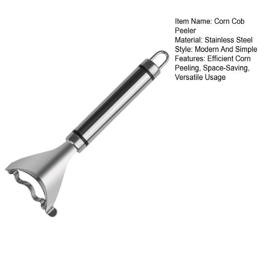 Кукурузоочиститель из нержавеющей стали, простой в использовании, волшебный инструмент для очистки кукурузы, универсальная молотилка для кукурузы, кухонный гаджет для домашних поваров