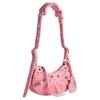 Balenciaga Сумка на плечо Le Cagole XS Розовая Женские сумки на плечо 6713092AAFO5812