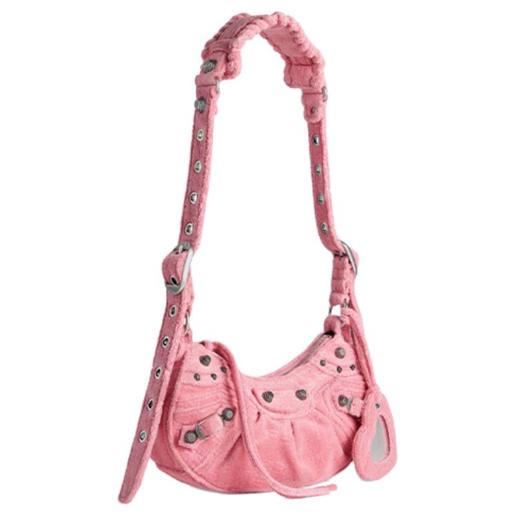 Balenciaga Сумка на плечо Le Cagole XS Розовая Женские сумки на плечо 6713092AAFO5812