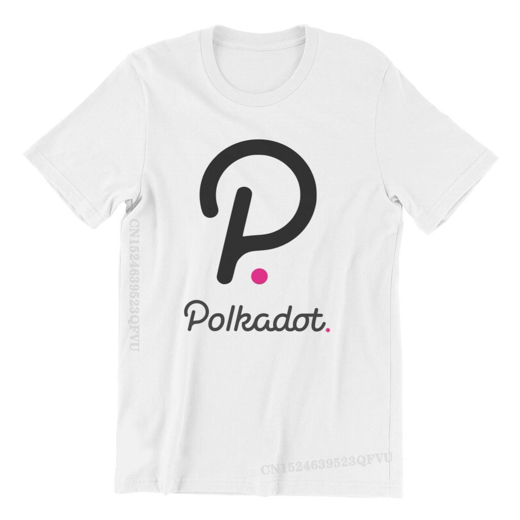 Polkadot Cryptocurrency Crypto Miner Men T Shirts Classic Graphic Big Size Vintage Tshirts Top Sell Harajuku Men Tshirt Clothing