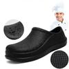 Oilproof Waterproof Men Chef Shoes Lightweight Casual Slippers Doctor Nurse Shoes Fashion Eva Garden Sandals Beach Aqua Shoes