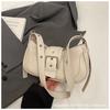 Textured Underarm Casual Bag 2025 New Fashion Trend Shoulder Bag Simple Handbag Retro Solid Color Messenger Bag