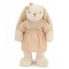 Lily Rabbit Plush Toy Large Sleeping Pillow Gift With Checkered Dress And Bow Decoration For Girls And Kids