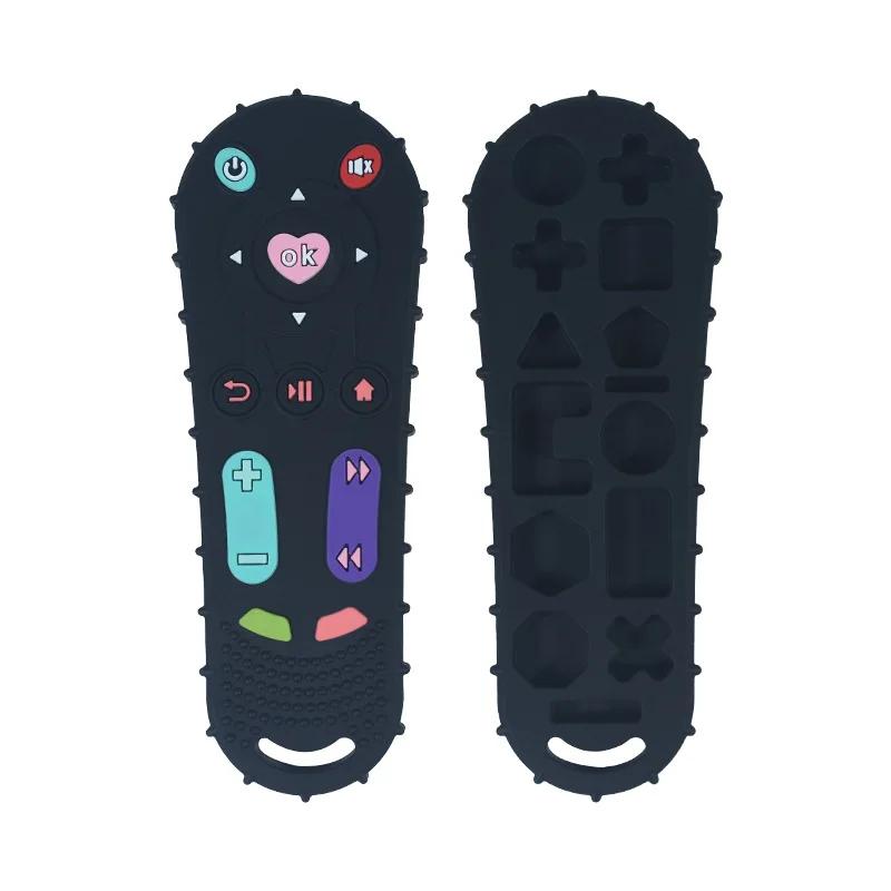 Пульт дистанционного управления для детского телевизора Прорезыватель для зубов Силиконовые детские перчатки для защиты от еды Браслет-пустышка Палочка для прорезывания зубов Игрушка для кусаний Аксессуары для ухода за детьми