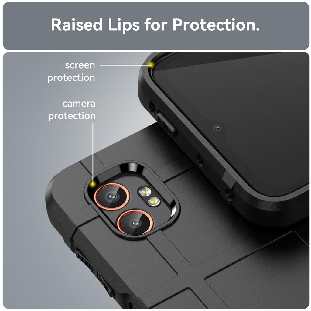 Для Samsung Galaxy XCover7 Pro Чехол Дизайн сетки Мягкий ТПУ Устойчивый к царапинам Чехол для телефона