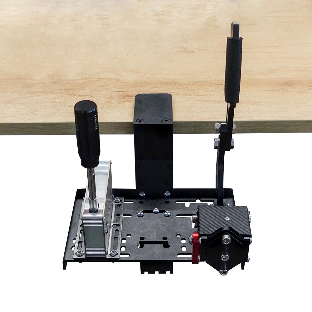Universal Desk Mount For PC USB Sim Racing Games Handbrake/Sequential Shifter H Gear Shift/Hall Sensor Gear Simulator Shifter