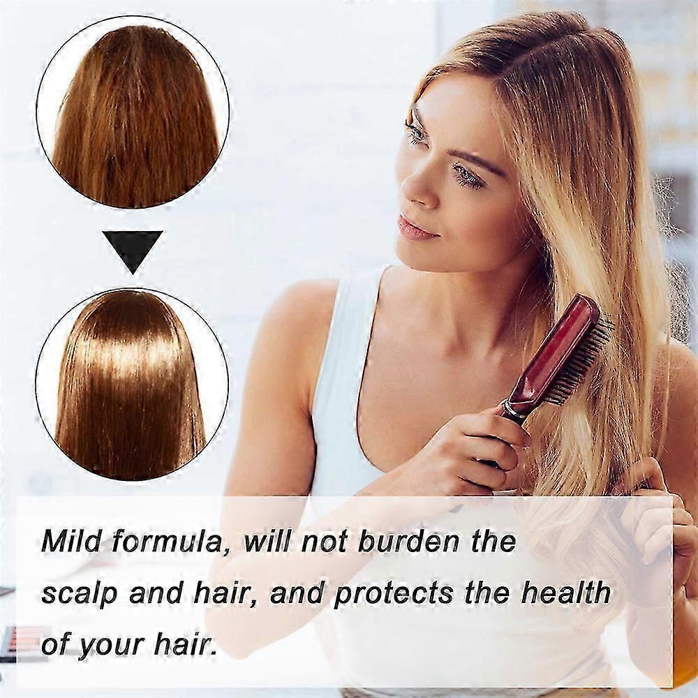 Natural Black Silk Mild Hair Relaxer Hair Straightening Protector