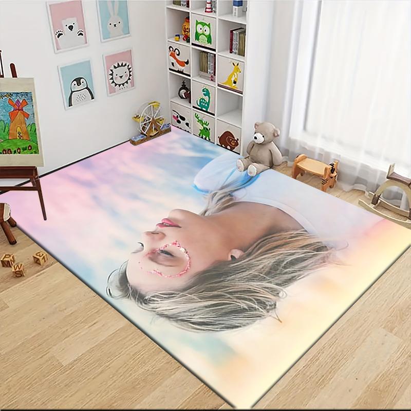 Pastel Dreamscape Carpet Rug Soft Washable Antislip Home Living Room Sofa Mats Personalized Christmas Rug