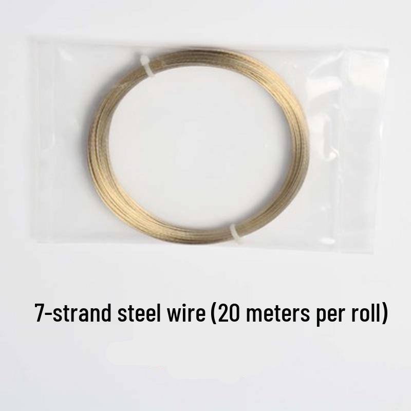 Стальная проволока с медным покрытием для снятия и установки лобового стекла, резка автомобильного стекла, 10м/20м 3-жильная